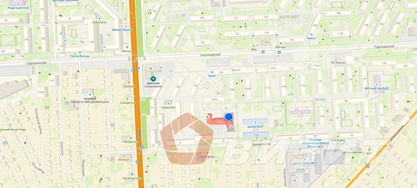 Продажа коммерческой недвижимости, 132м <sup>2</sup>, Самара, Балаковская улица,  6а