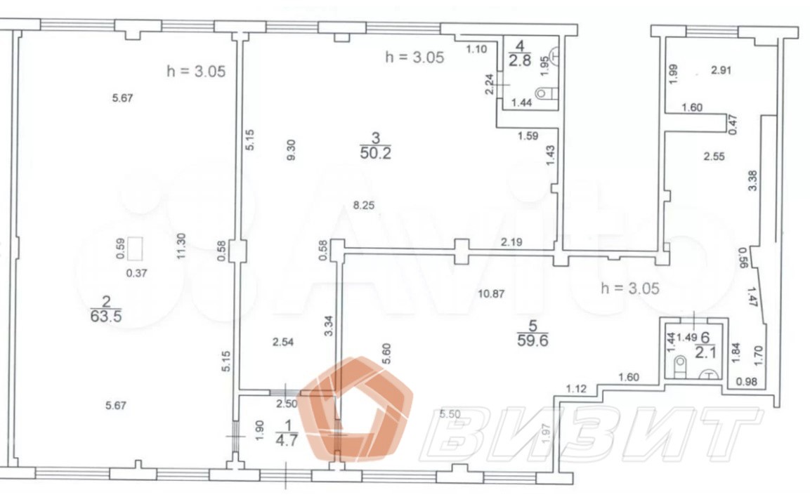 Продажа коммерческой недвижимости, 185м <sup>2</sup>, Самара, Мяги улица,  13
