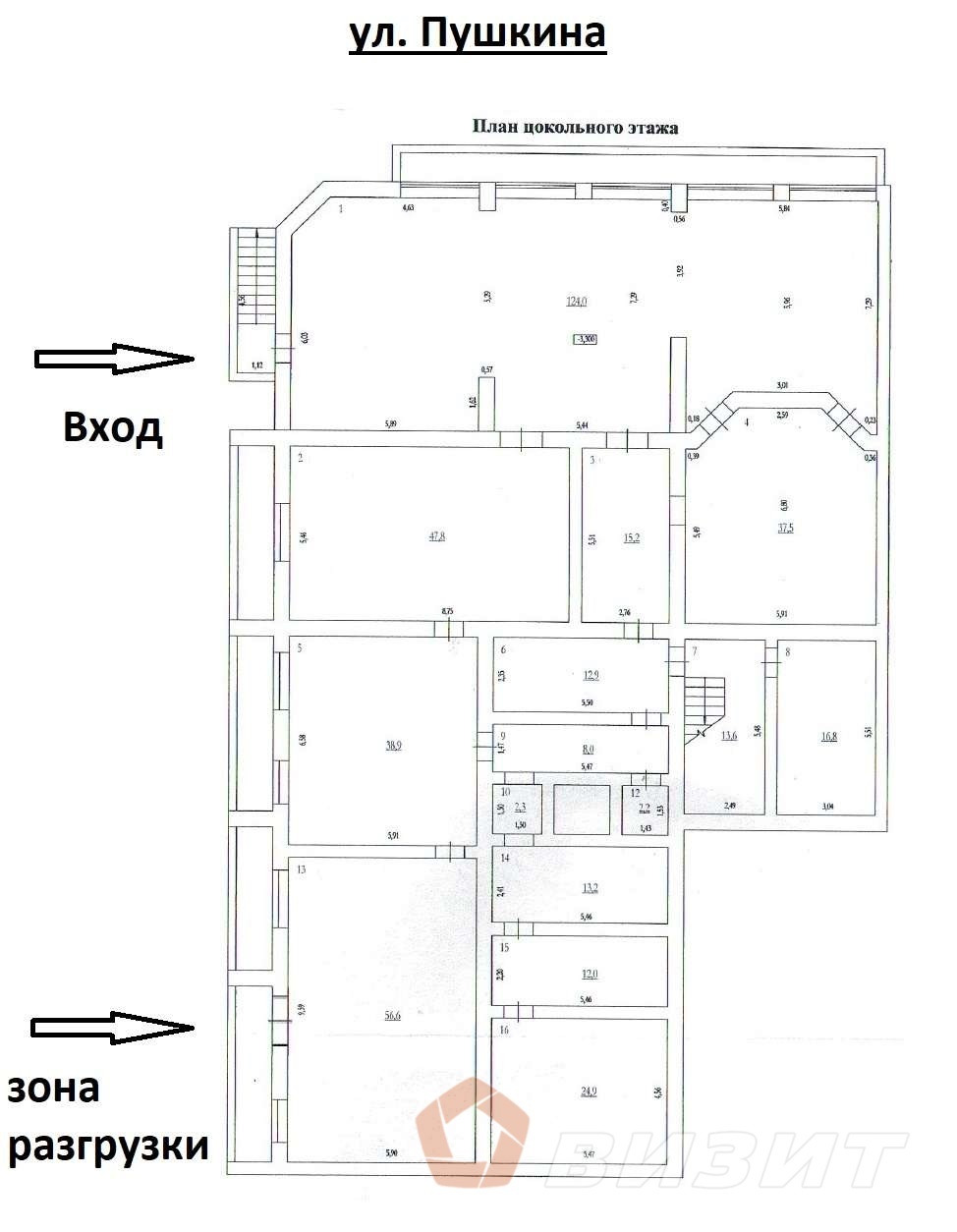 Аренда коммерческой недвижимости, 395м <sup>2</sup>, Самара, Пушкина улица,  223