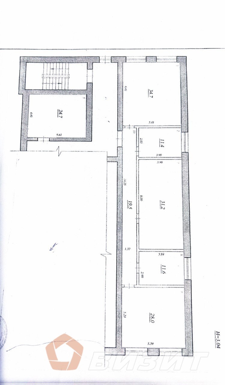 Продажа коммерческой недвижимости, 206м <sup>2</sup>, Самара, Антонова-Овсеенко улица,  53a