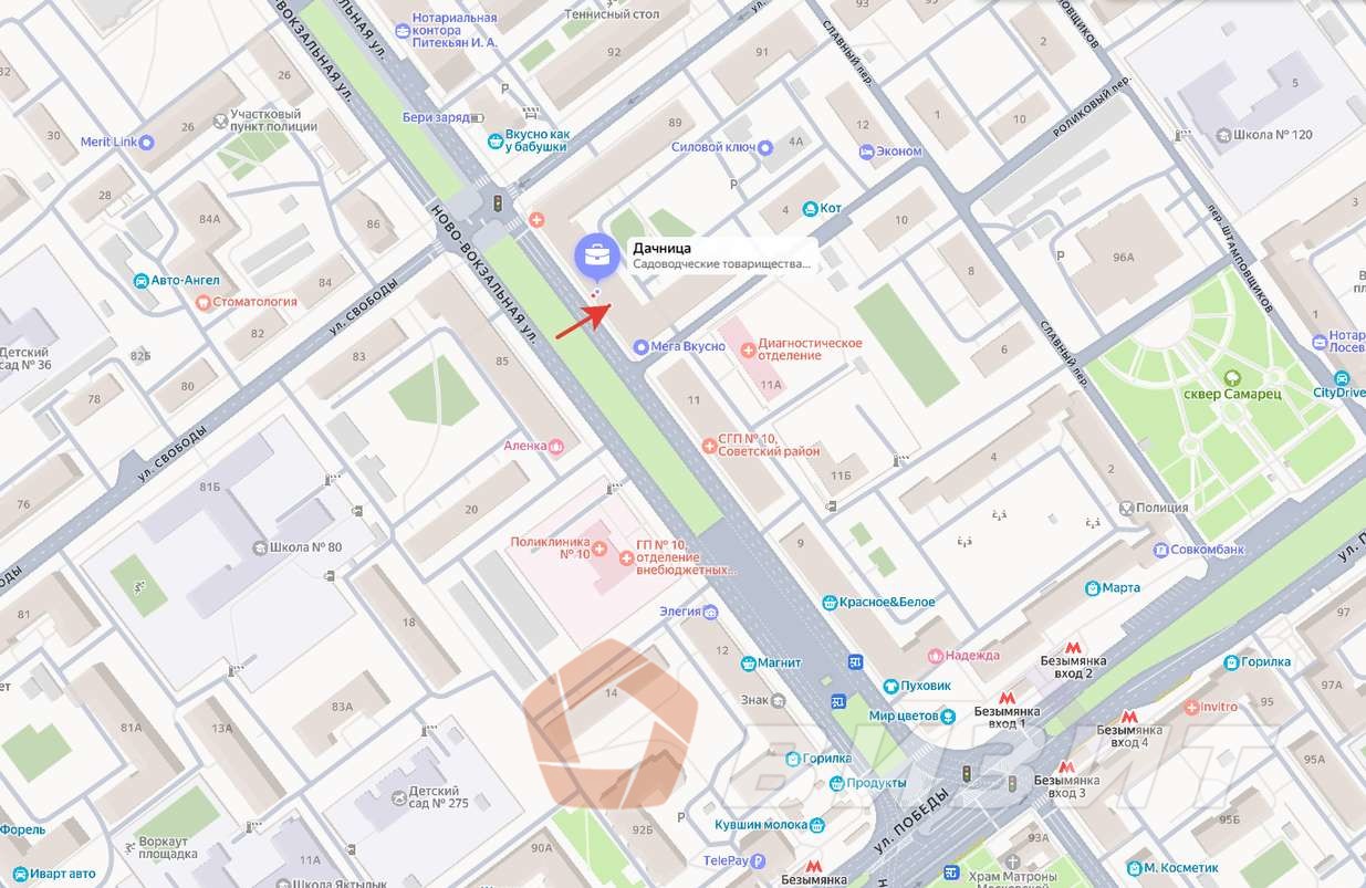 Аренда коммерческой недвижимости, 46м <sup>2</sup>, Самара, Свободы улица,  89