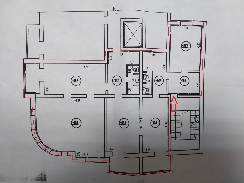 Аренда коммерческой недвижимости, 220м <sup>2</sup>, Самара, Чкалова улица,  44