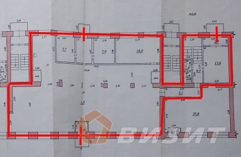 Аренда коммерческой недвижимости, 395м <sup>2</sup>, Самара, Физкультурная улица,  17