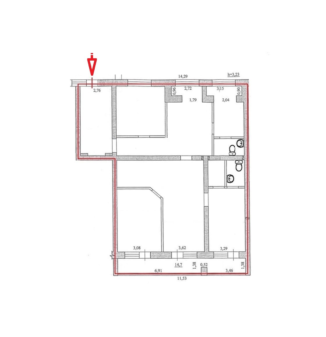 Аренда коммерческой недвижимости, 180м <sup>2</sup>, Самара, Молодогвардейская улица,  176