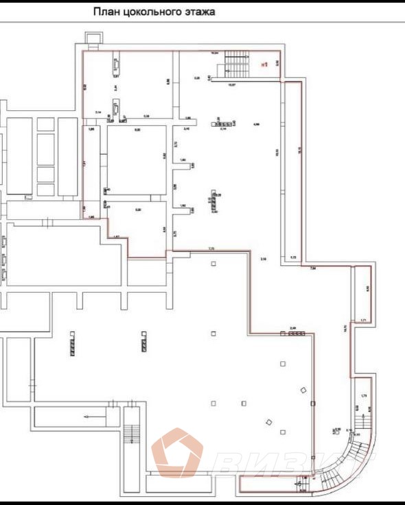 Аренда коммерческой недвижимости, 540м <sup>2</sup>, Самара, Демократическая улица,  2б