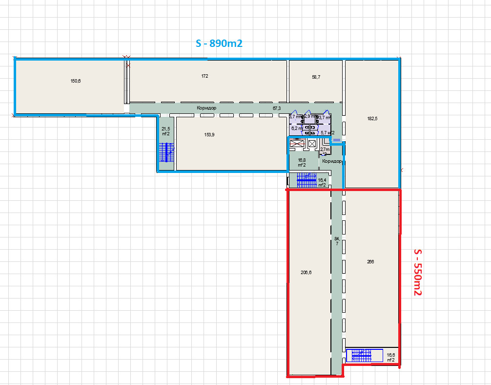 Аренда коммерческой недвижимости, 550м <sup>2</sup>, Самара, Аэродромная улица,  45а