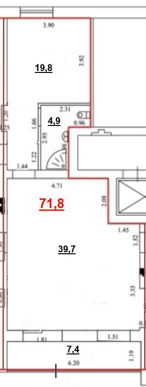 Аренда коммерческой недвижимости, 71м <sup>2</sup>, Самара, Георгия Димитрова улица,  110а