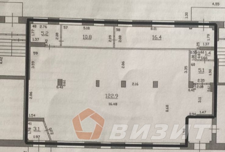 Продажа коммерческой недвижимости, 164м <sup>2</sup>, Самара, Сергея Лазо улица,  46