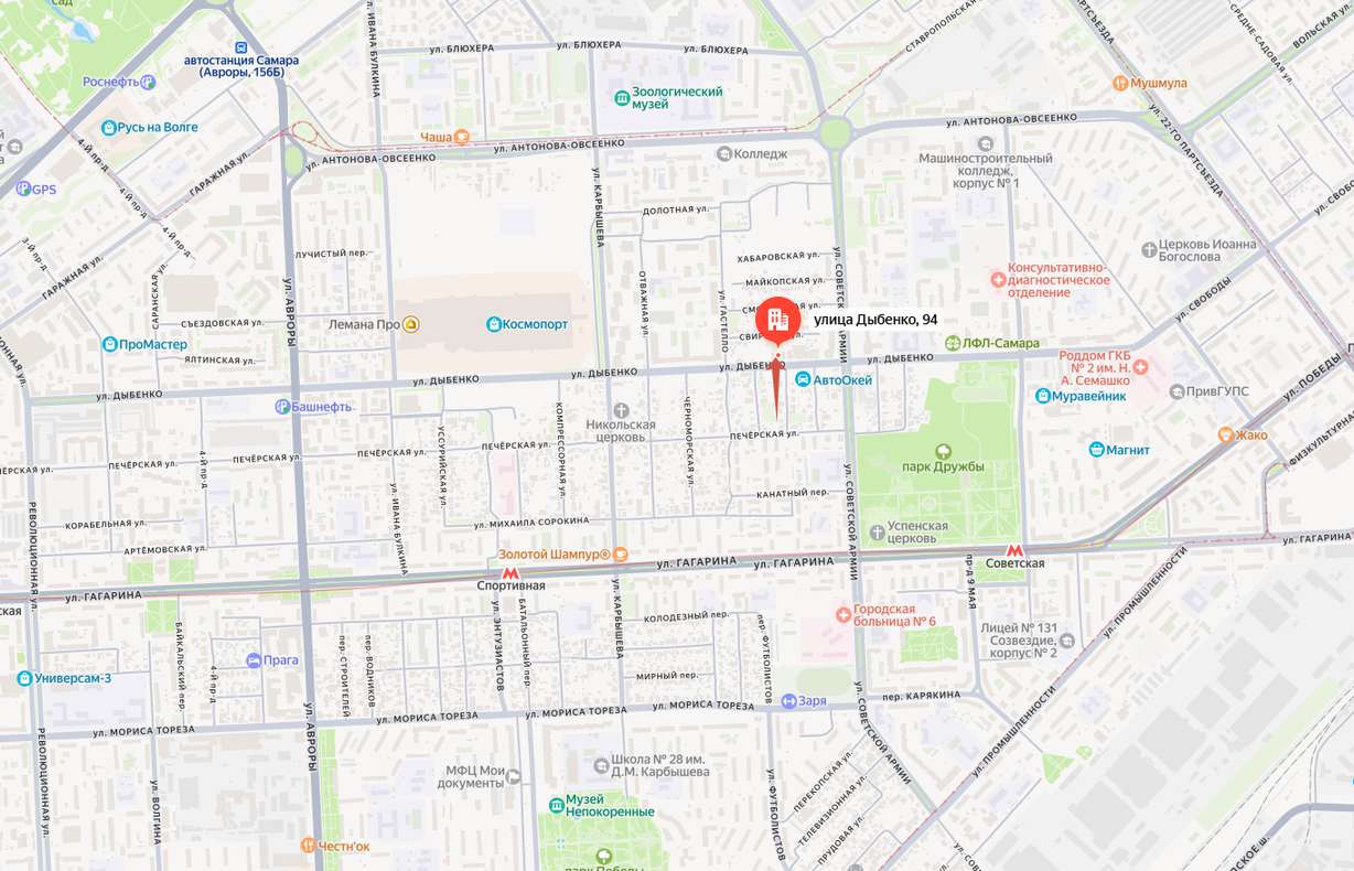 Аренда коммерческой недвижимости, 364м <sup>2</sup>, Самара, Дыбенко улица,  94