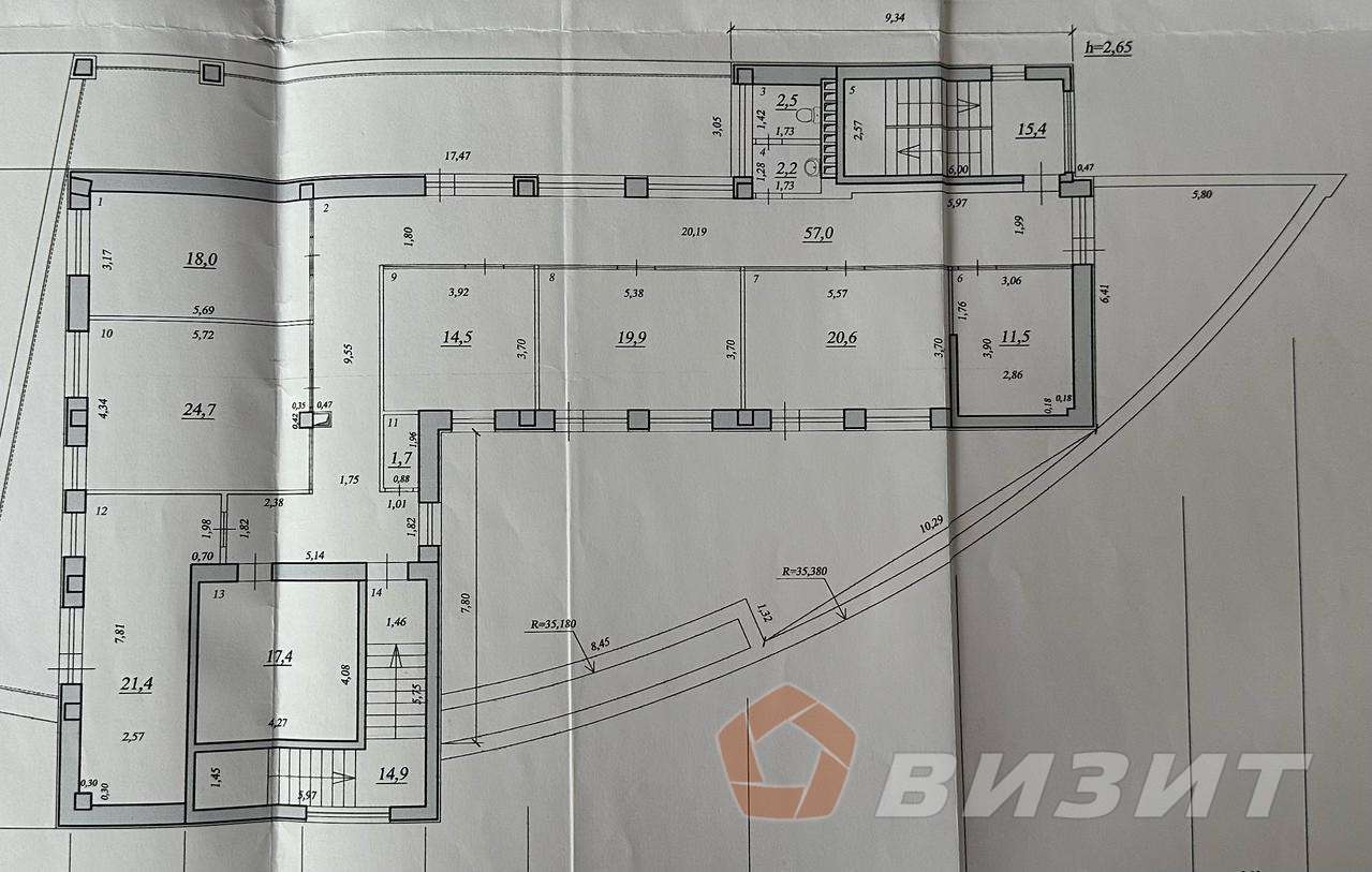Аренда коммерческой недвижимости, 209м <sup>2</sup>, Самара, Московское шоссе,  21