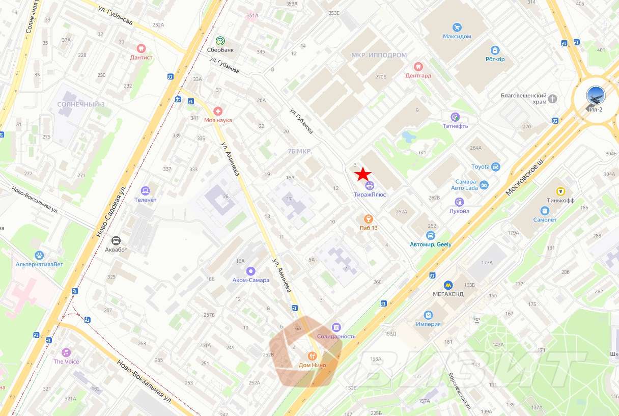 Продажа коммерческой недвижимости, 53м <sup>2</sup>, Самара, Губанова улица,  3