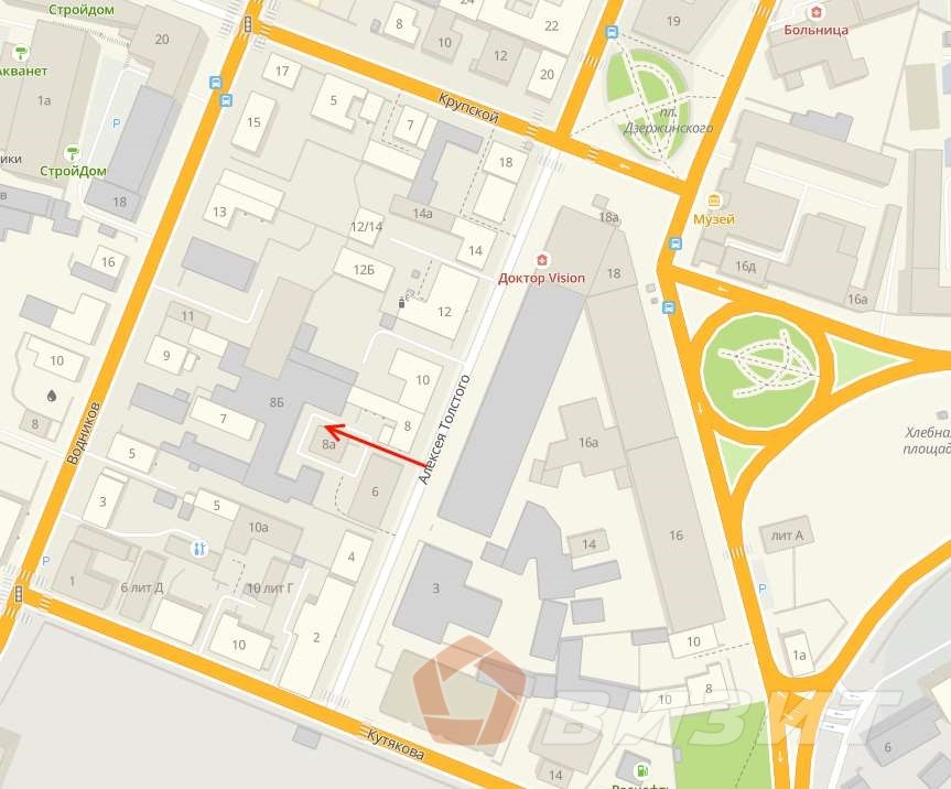 Аренда коммерческой недвижимости, 240м <sup>2</sup>, Самара, Алексея Толстого улица,  8А