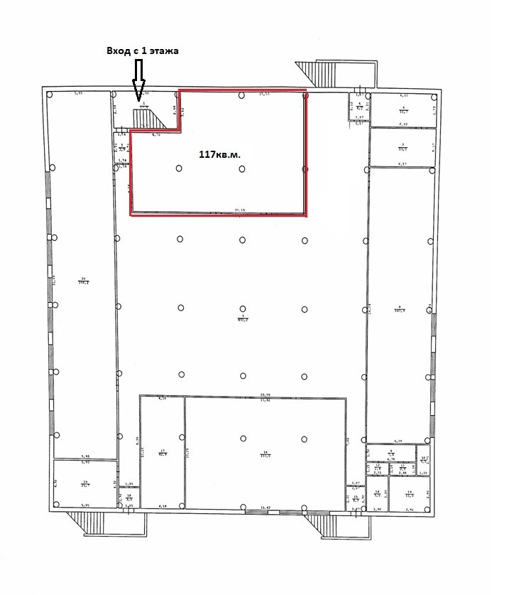 Аренда коммерческой недвижимости, 117м <sup>2</sup>, Нефтегорск, Нефтяников улица,  41