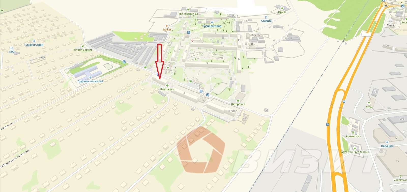 Продажа коммерческой недвижимости, 25м <sup>2</sup>, Самарская, Шоссейная улица,  2