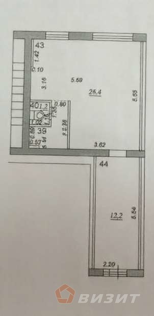 Аренда коммерческой недвижимости, 43м <sup>2</sup>, Самара, Победы улица,  8