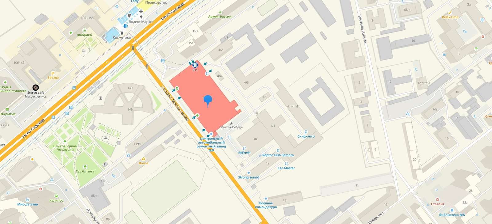 Аренда коммерческой недвижимости, 70м <sup>2</sup>, Самара, Масленникова проспект,  4