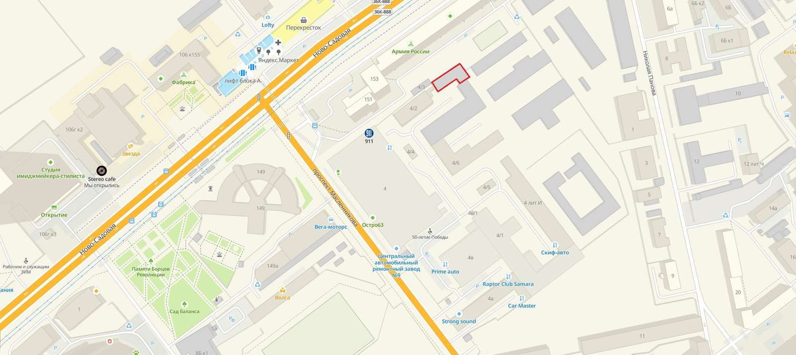 Аренда коммерческой недвижимости, 500м <sup>2</sup>, Самара, Масленникова проспект,  4к2