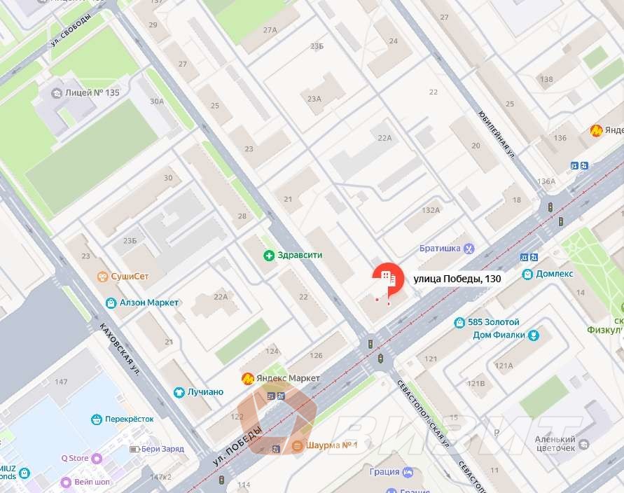 Аренда коммерческой недвижимости, 34м <sup>2</sup>, Самара, Победы улица,  130