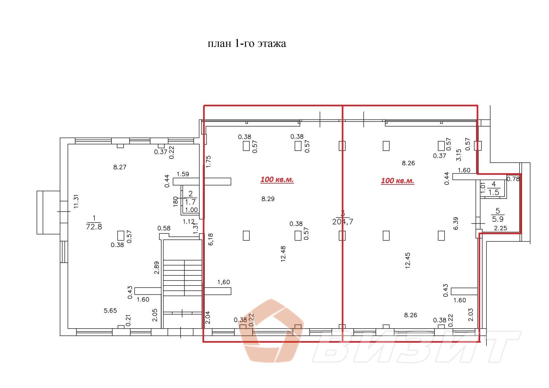Аренда коммерческой недвижимости, 100м <sup>2</sup>, Самара, Аэродромная улица,  117