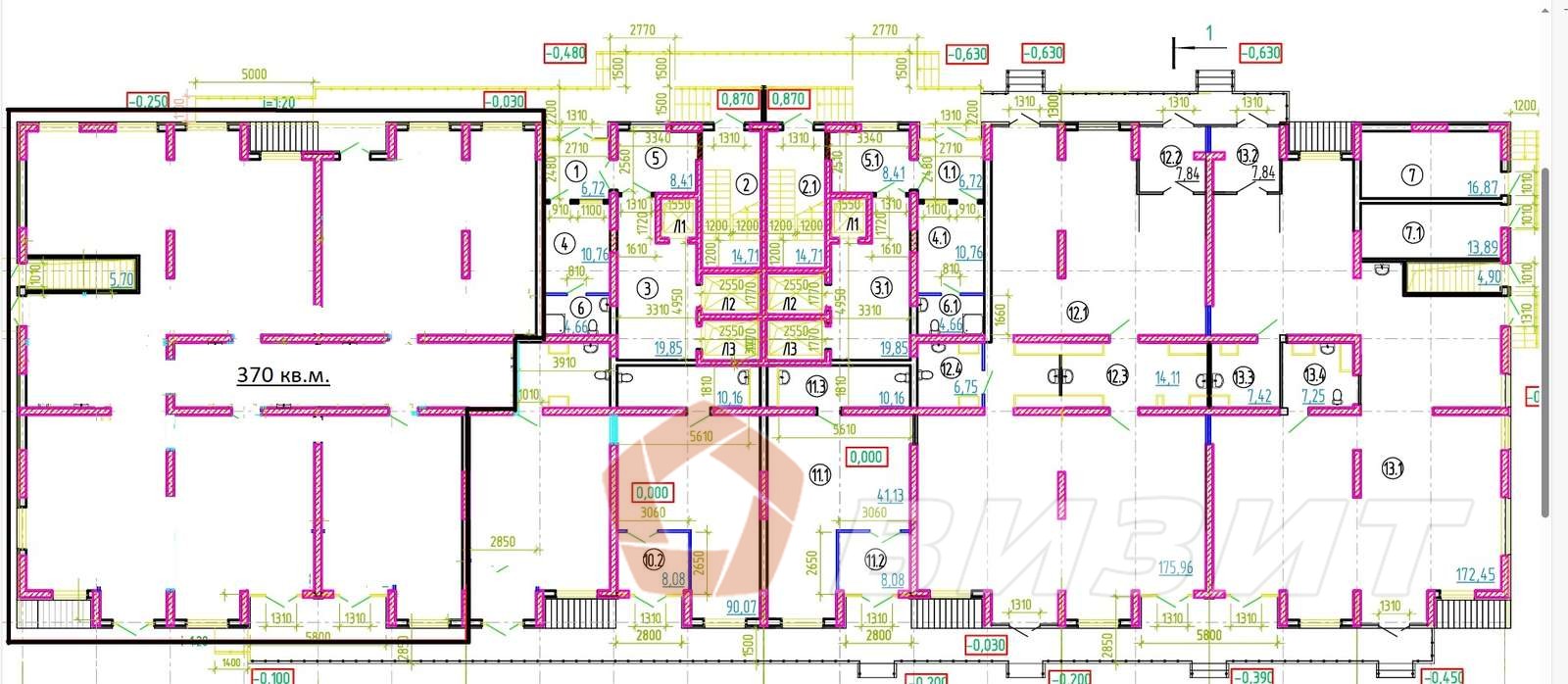 Аренда коммерческой недвижимости, 370м <sup>2</sup>, Самара, Московское шоссе,  17