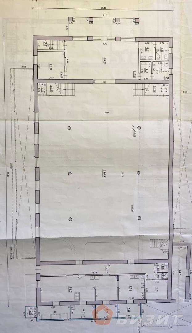 Продажа коммерческой недвижимости, 1093м <sup>2</sup>, Самара, Алма-Атинская улица,  101