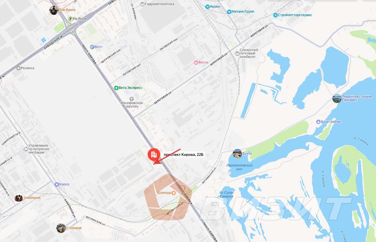 Аренда коммерческой недвижимости, 265м <sup>2</sup>, Самара, Кирова проспект,  22Б