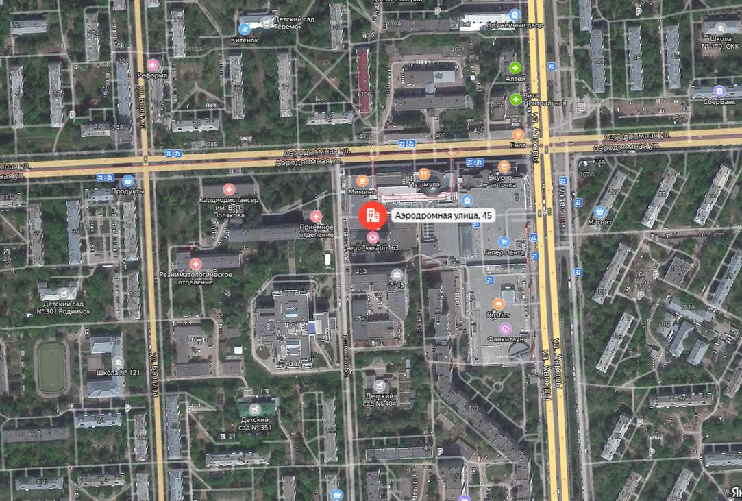 Продажа коммерческой недвижимости, 650м <sup>2</sup>, Самара, Аэродромная улица,  45А