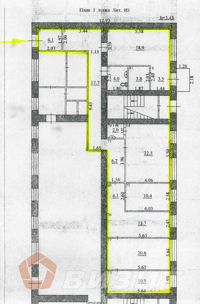 Аренда коммерческой недвижимости, 142м <sup>2</sup>, Самара, Скляренко улица,  6