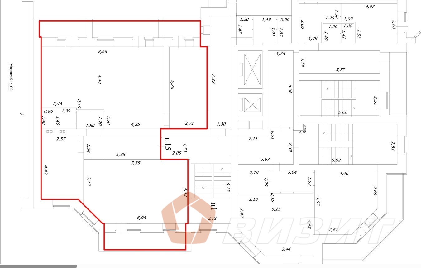 Продажа коммерческой недвижимости, 135м <sup>2</sup>, Самара, Ерошевского улица,  31