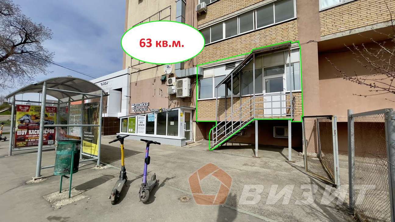 Аренда коммерческой недвижимости, 63м <sup>2</sup>, Самара, Карбышева улица,  61