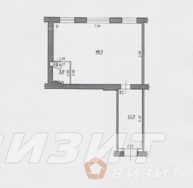 Аренда коммерческой недвижимости, 58м <sup>2</sup>, Самара, Гагарина улица,  68