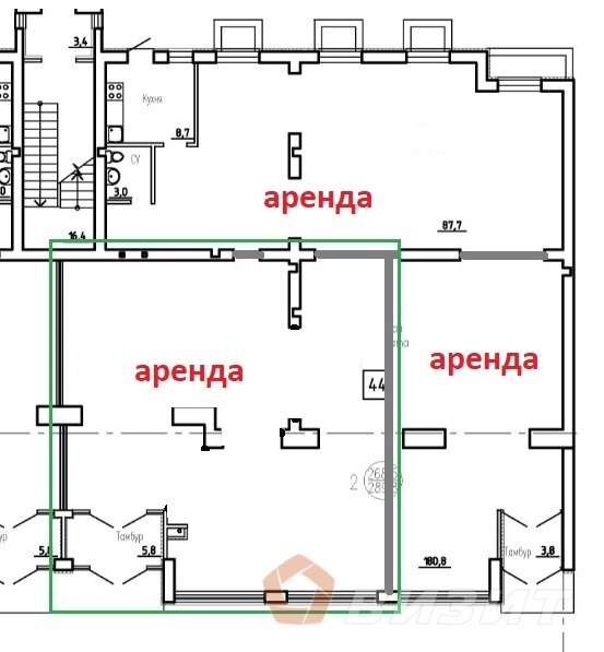 Продажа коммерческой недвижимости, 289м <sup>2</sup>, Самара, микрорайон Крутые Ключи,  37