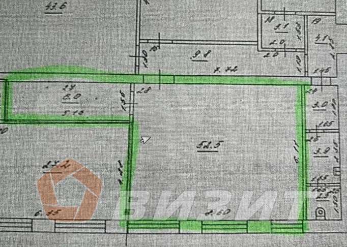 Продажа коммерческой недвижимости, 60м <sup>2</sup>, Самара, Флотская улица,  17
