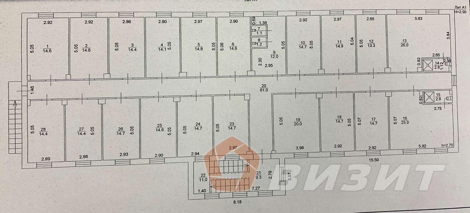 Аренда коммерческой недвижимости, 400м <sup>2</sup>, Самара, Радио улица,  27а