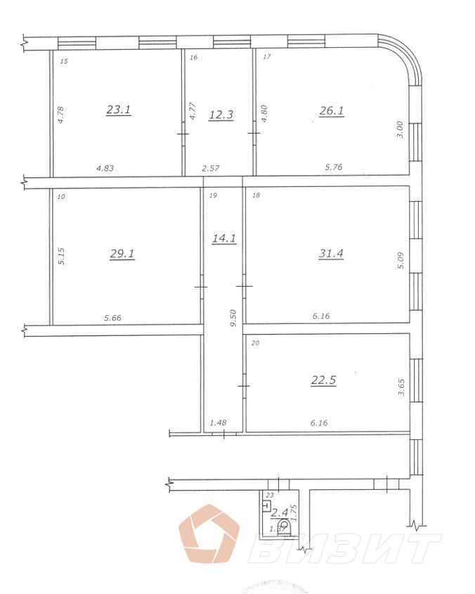Аренда коммерческой недвижимости, 161м <sup>2</sup>, Самара, Осипенко улица,  1а