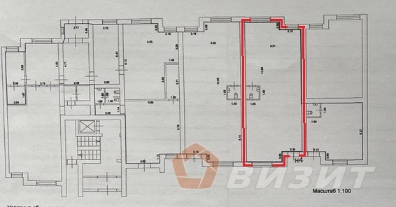 Продажа коммерческой недвижимости, 83м <sup>2</sup>, Самара, 4-й квартал,  9