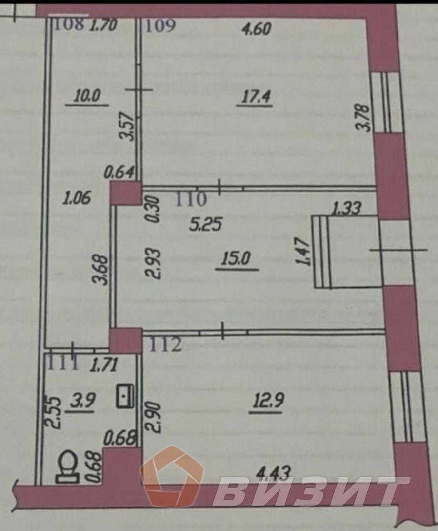 Аренда коммерческой недвижимости, 63м <sup>2</sup>, Самара, Александра Матросова улица,  15