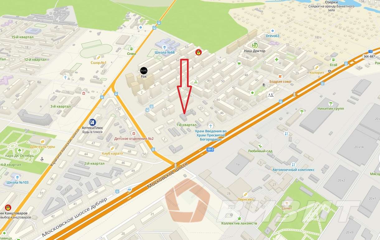 Аренда коммерческой недвижимости, 2270м <sup>2</sup>, Самара, 1-й квартал,  3А