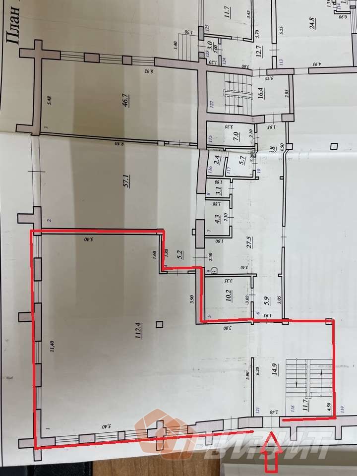 Аренда коммерческой недвижимости, 96м <sup>2</sup>, Самара, Белорусская улица,  97