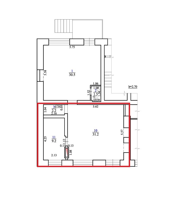 Продажа коммерческой недвижимости, 42м <sup>2</sup>, Самара, Советской Армии улица,  223