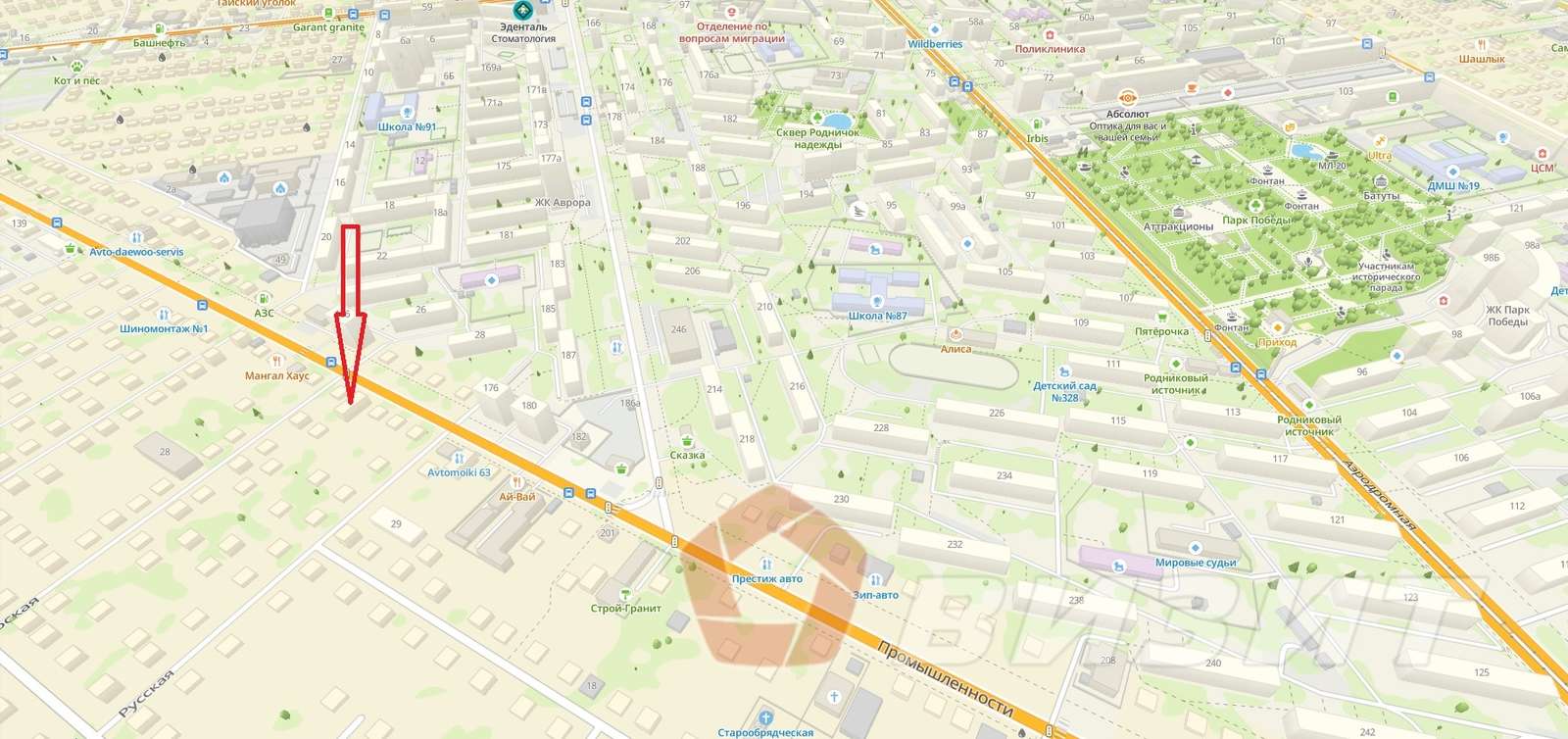 Продажа коммерческой недвижимости, 389м <sup>2</sup>, Самара, Промышленности улица,  181