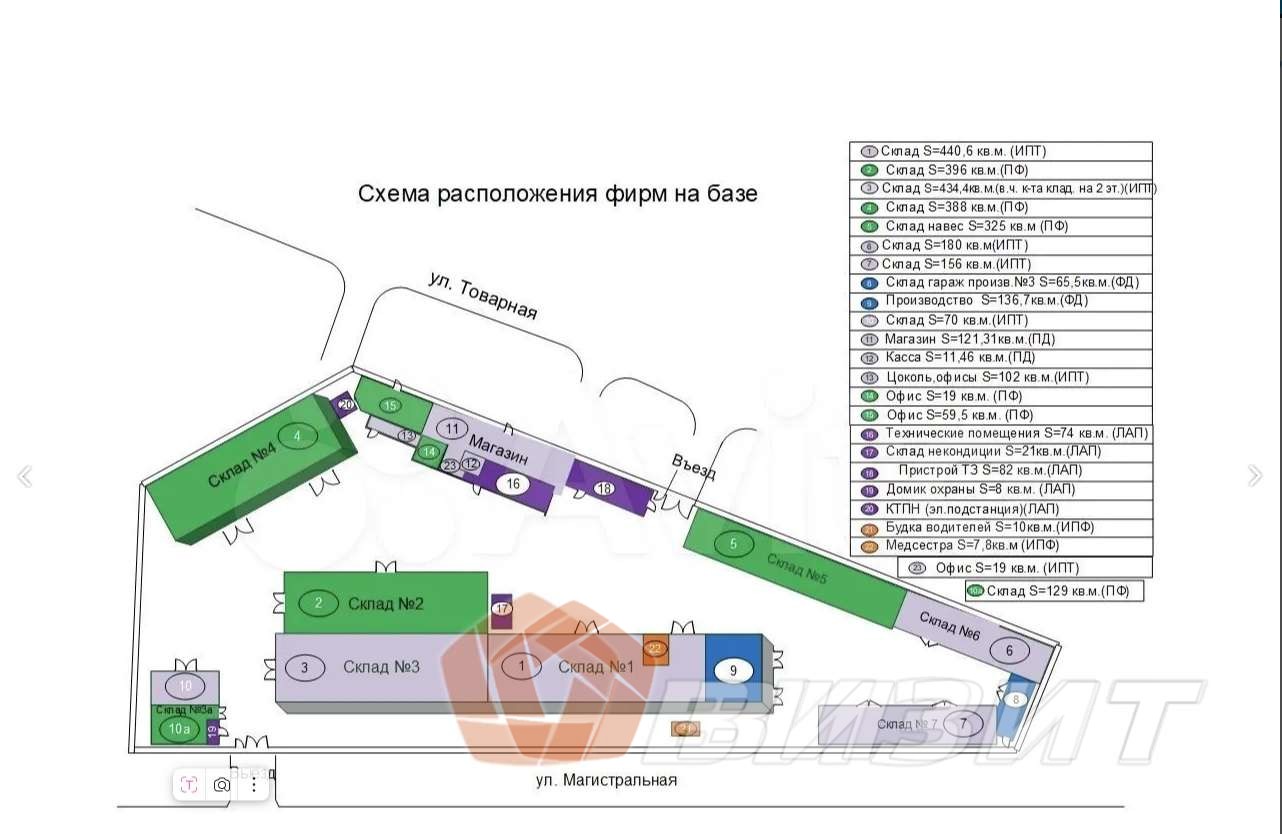 Продажа коммерческой недвижимости, 3145м <sup>2</sup>, Самара, Товарная улица,  39