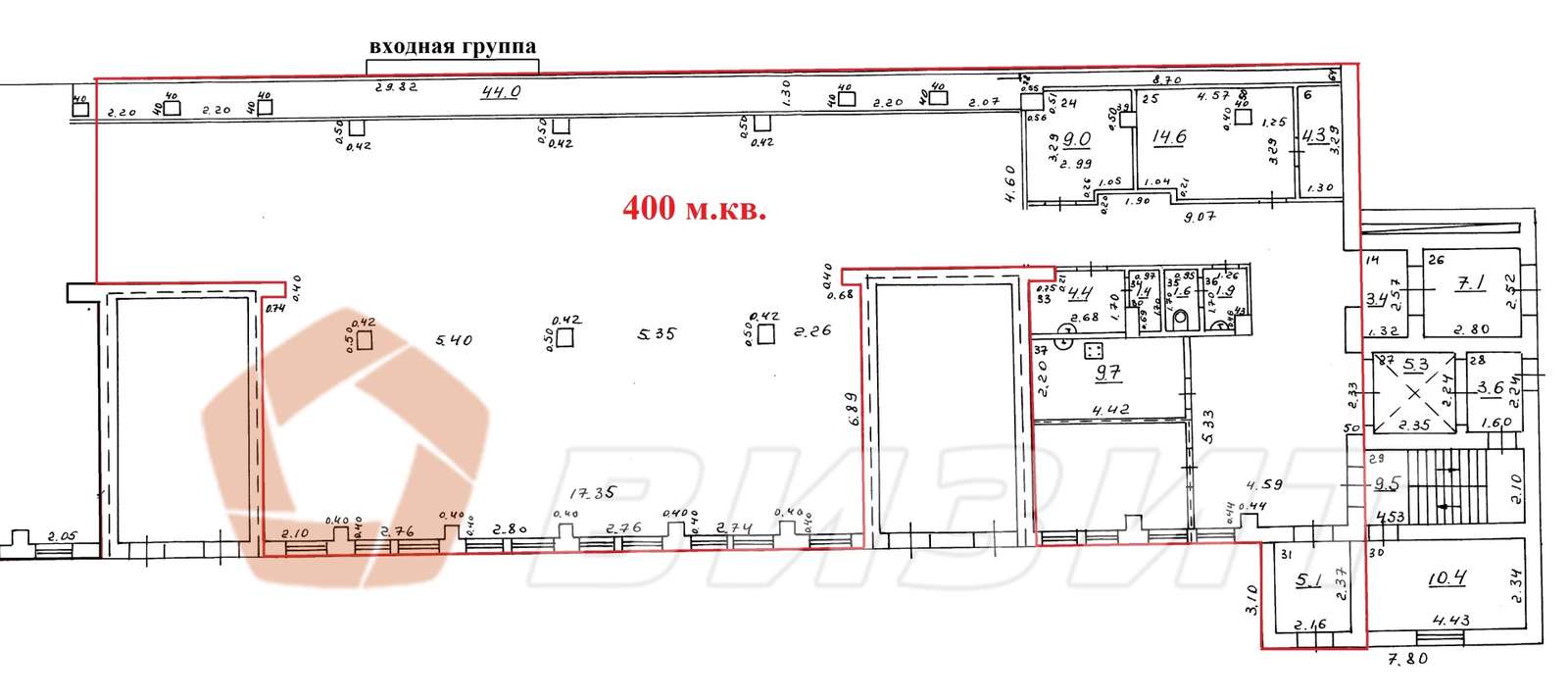 Аренда коммерческой недвижимости, 100м <sup>2</sup>, Самара, Стара-Загора улица,  41