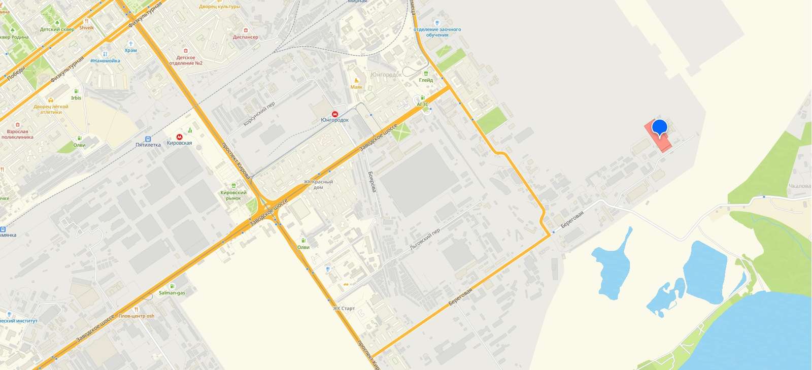 Аренда коммерческой недвижимости, 13000м <sup>2</sup>, Самара, Береговая улица,  30