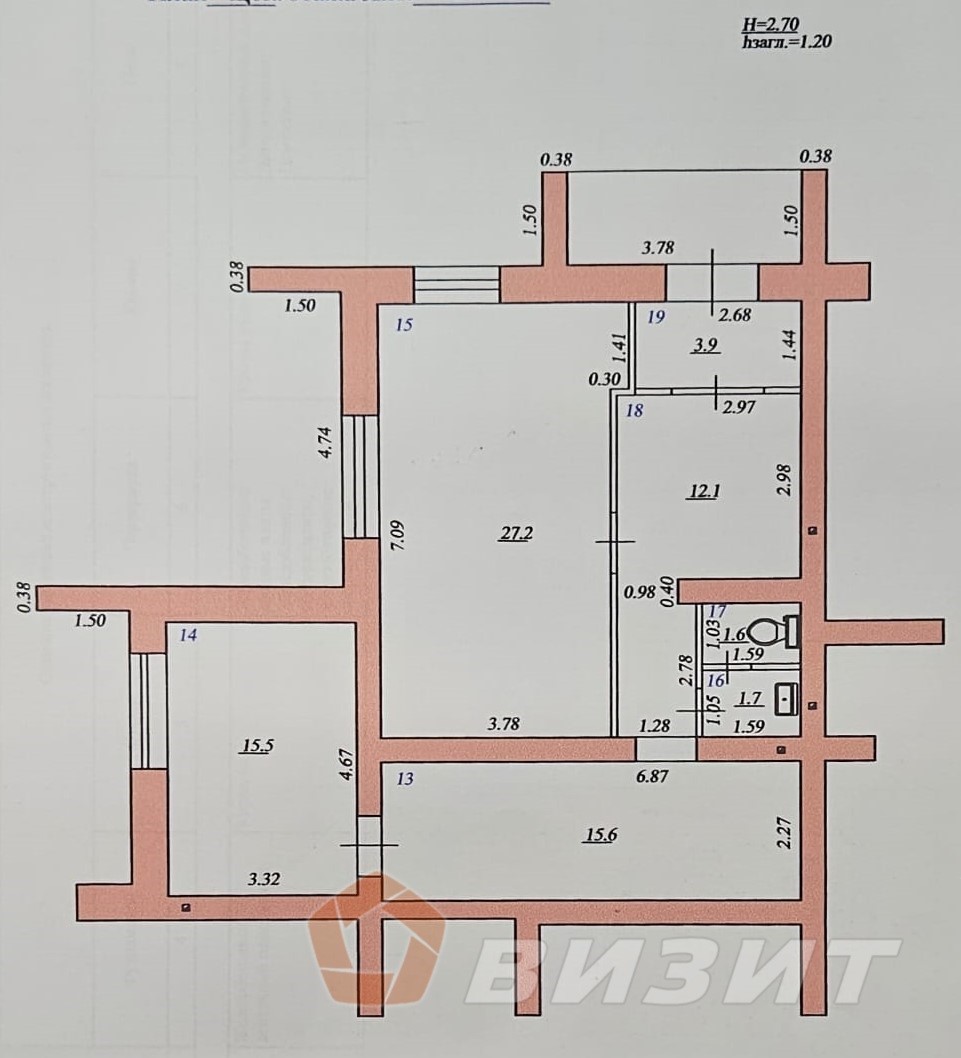 Аренда коммерческой недвижимости, 77м <sup>2</sup>, Самара, Победы улица,  4б