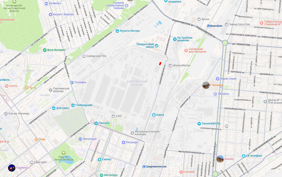 Продажа коммерческой недвижимости, 2070м <sup>2</sup>, Самара, Алма-Атинская улица,  29а