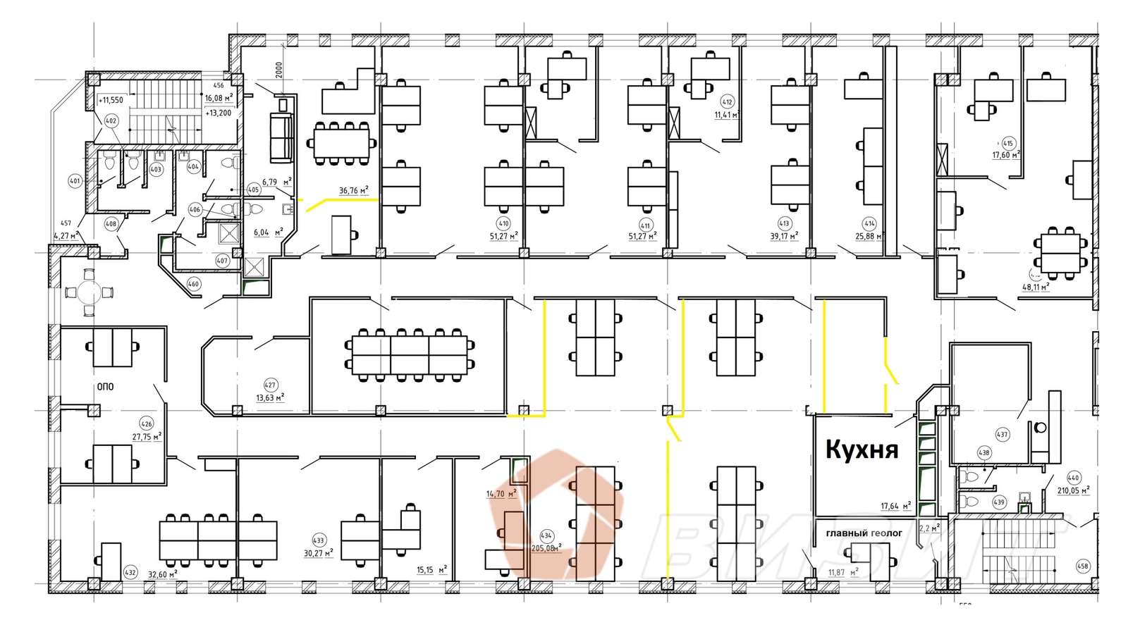 Аренда коммерческой недвижимости, 860м <sup>2</sup>, Самара, Мичурина улица,  21