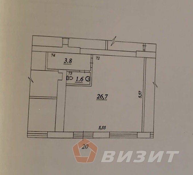 Продажа коммерческой недвижимости, 32м <sup>2</sup>, Самара, Гагарина улица,  56