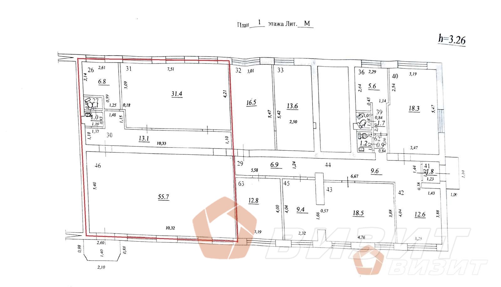 Аренда коммерческой недвижимости, 109м <sup>2</sup>, Самара, Победы улица,  5