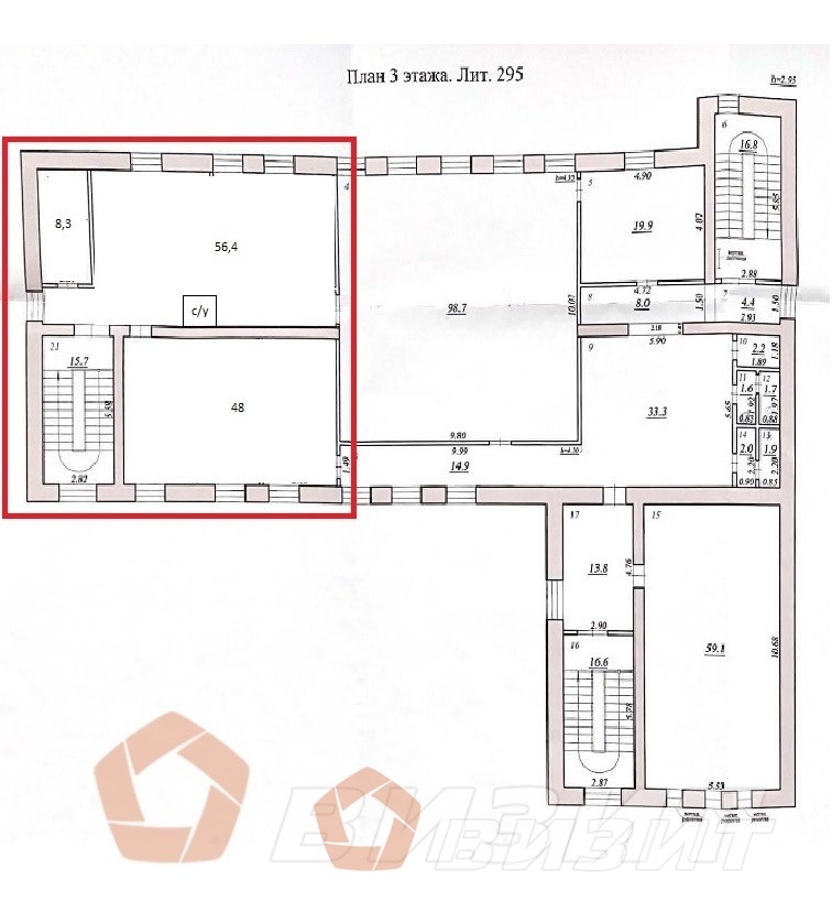 Аренда коммерческой недвижимости, 113м <sup>2</sup>, Самара, Томашевский тупик,  8